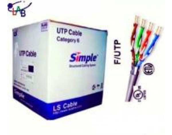 Dây Cáp Mạng Cat6 F/UTP LS Mã Hàng: FTP-G-C6G-E1ZN-X0.5X4P/xx