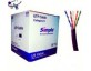 Dây Cáp Mạng LS Cat6 U/UTP Ngoài trời Màu Đen - Mã: UTP-G-C6G-E1VN-M 0.5X4P/BK