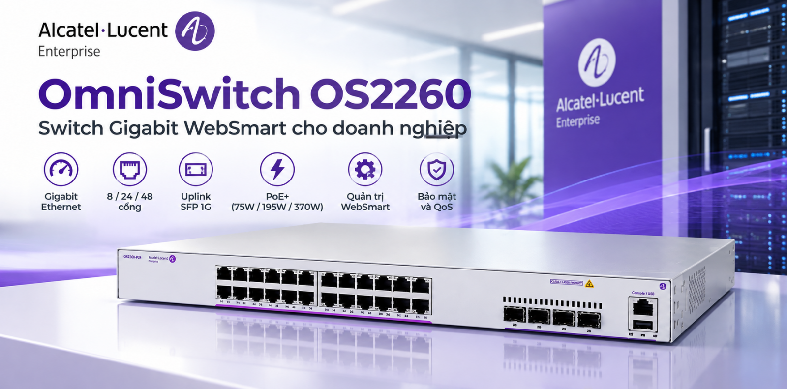 Alcatel-Lucent Omniswitch OS2260 family